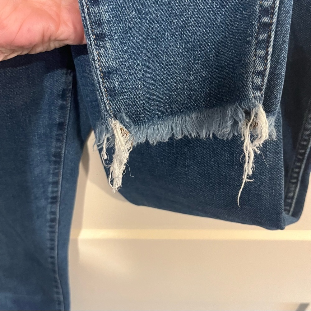 Madewell High Rise Skinny Button Fly Jeans 28 - Picture 8 of 10